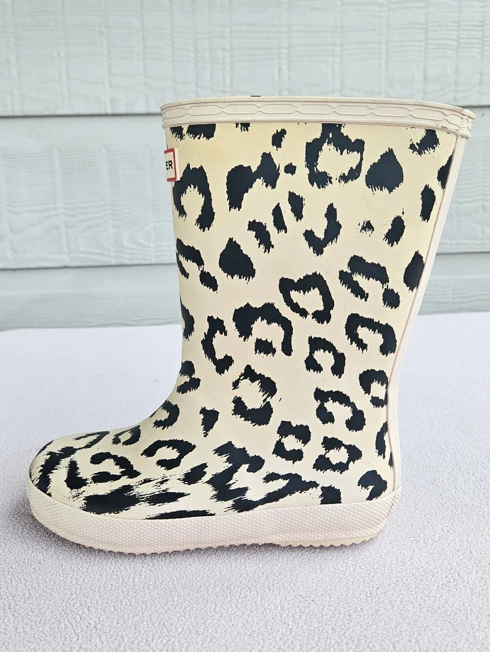 Hunter Kids First Classic Hybrid Print Rainboot Cheetah Leopard US 11 UK 10